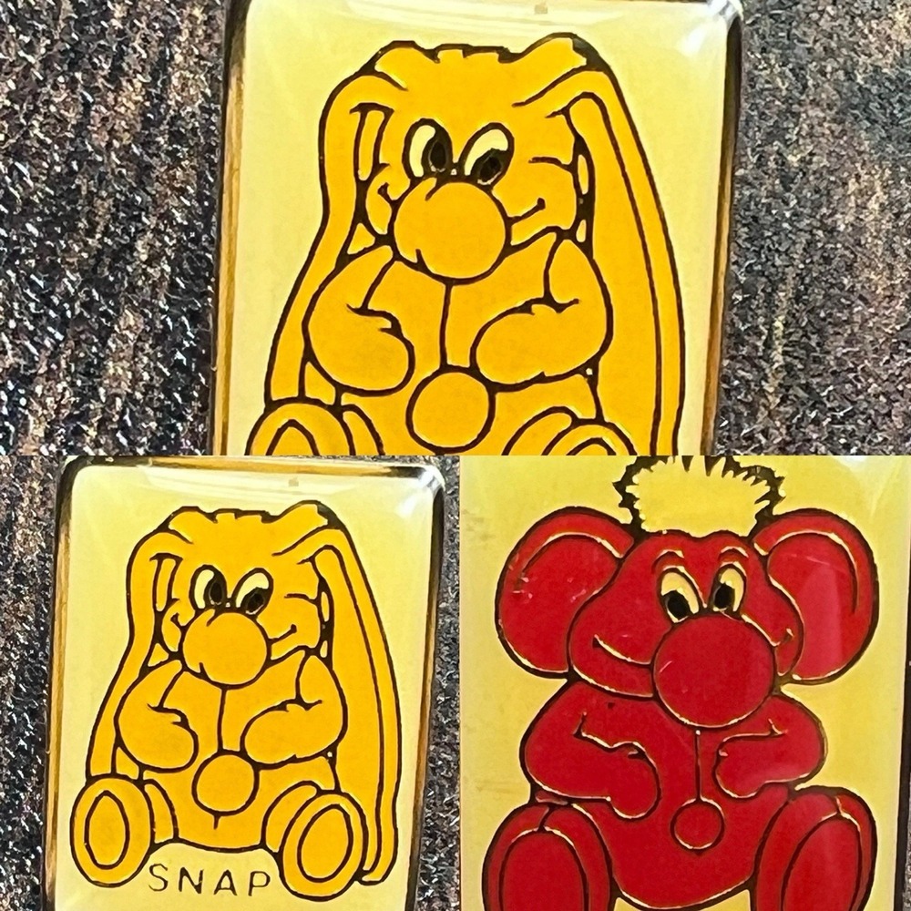 Lot of 3 Vintage Kodak pins kolorkins Rare Vintage 80s Pins